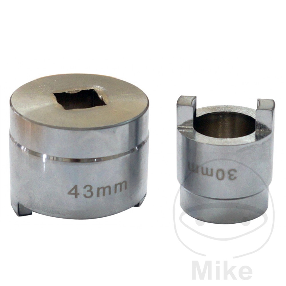 JMP socket 30/43mm for Triumph TRIUMPH DAYTONA 955 I EINARMSCHWINGE 99-01, DAYTONA 955 I JEDNORAMENNÁ KYVNÁ VIDLICE 97-06, DAYTONA 955 I CENTENNIAL JEDNORAMENNÁ KYVNÁ VIDLICE 02, MASTERBLASTER 955 SS 96-97, SPEED TRIPLE 900 94-96, SPEED TRIPLE 900 EFI 97-