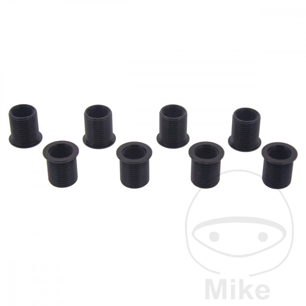 JMP spark plug thread inserts set of 8 M12/M15X1.25X12.70 mm