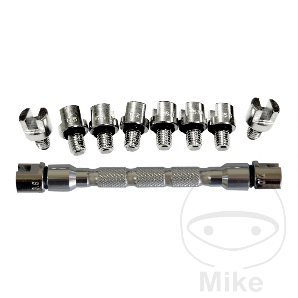 JMP klíč na paprsky 11-dílná HONDA CR 125 R 02-07, CR 250 R 02-07, CRF 250 R 04-18, CRF 250 X 04-19, CRF 250 L 13-16, CRF 250 LA ABS 17-20, CRF 450 R 02-18...