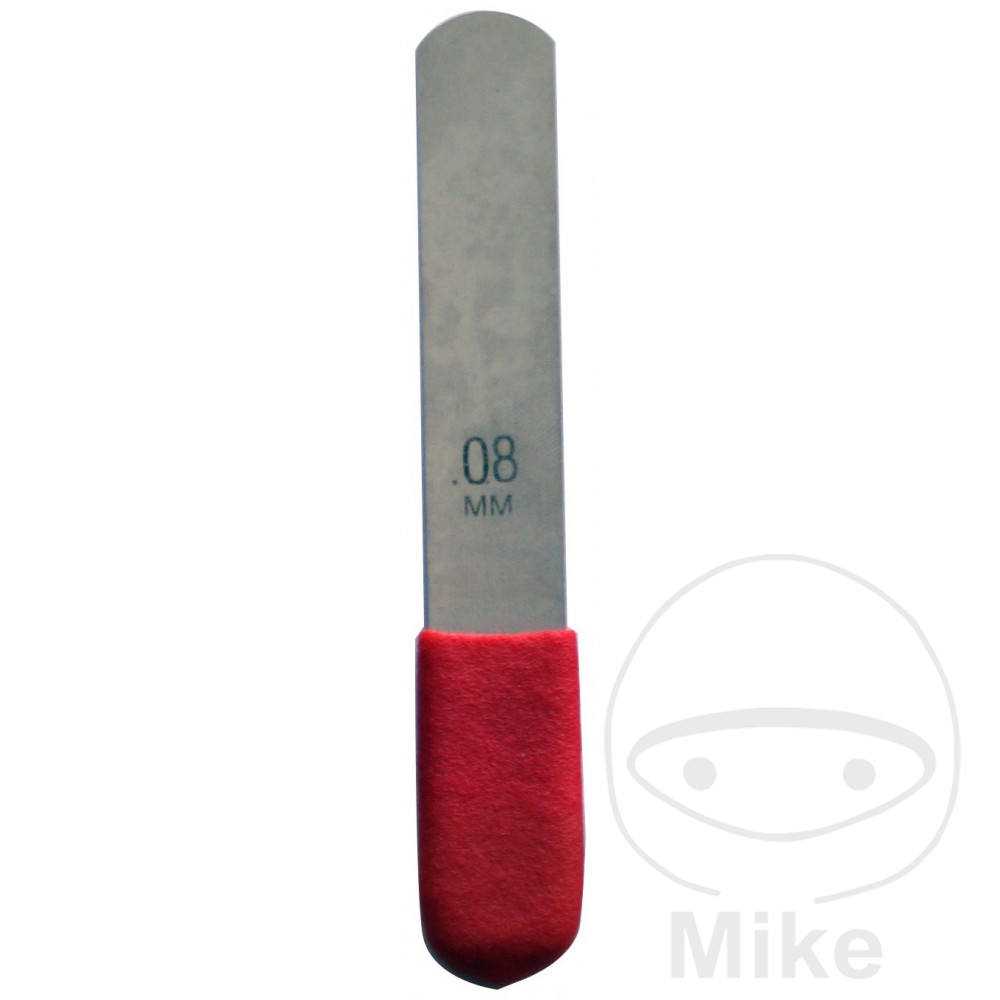 JMP feeler gauge metric 0.08 mm