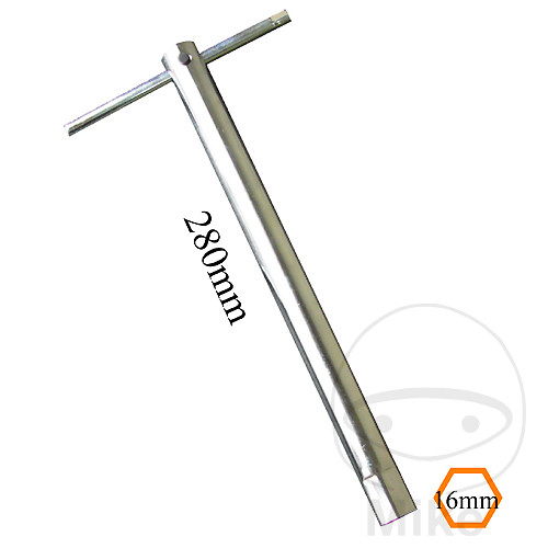 JMP klíč na svíčky 280 mm S bočním madlem