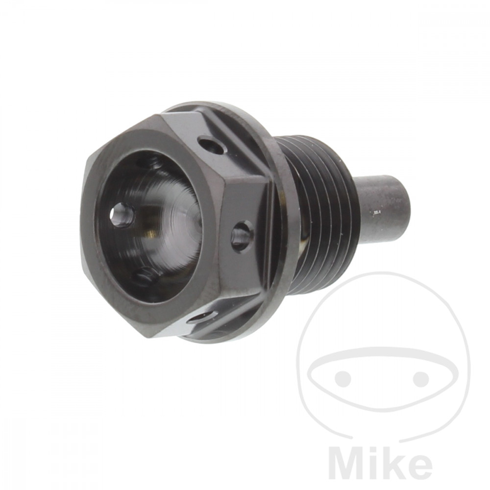 JMP šroub výpust oleje MAG BO M14X1.25MM 12MM TI černá AJP PR7 650 18-20, PR7 650  EURO5 21-24, PR7 650 GOLD EDITION EURO5 24, CAGIVA NAVIGATOR 1000  GUSSRAD 00-01, NAVIGATOR 1000  KOLO S VÝPLETEM 02-05, NAVIGATOR 1000  LITÁ KOLA 02-05, NAVIGATOR 1000  SP