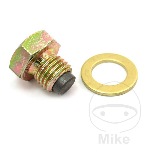 JMP magnetický olejový výpustný šroub M12X1.50 s těsnícím kroužkem ADLY/HER CHEE/HERKULES ATV 150 S SPORT 04-09, CHEE/HERKULES ATV 150 U UTILITY 04-07, CHEE/HERKULES ATV 300 S SPORT 04-07, CHEE/HERKULES ATV 300 U UTILITY 04-09, CHEE/HERKULES CANYON 280 07