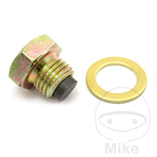 JMP magnetický olejový výpustný šroub M14X1.50 s těsnícím kroužkem ADLY/HER CHEE/HERKULES HURRICANE 450 S SPORT LOF 17-21, CHEE/HERKULES HURRICANE 450 SM SUPERMOTO LOF 17-21, CHEE/HERKULES HURRICANE 500  LOF 08-10, CHEE/HERKULES HURRICANE 500 S  LOF 09-19