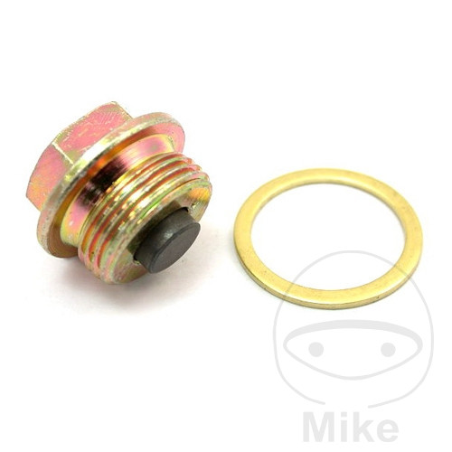 JMP magnetický olejový výpustný šroub M22X1.50 s těsnícím kroužkem AJP PR7 650 EURO5 22-24, PR7 650 GOLD EDITION EURO5 24, BIMOTA DB6 1100 DELIRIO 08-10, DB6 1100 R DELIRIO 10, CAGIVA ALAZZURRA 350 85-86, ALAZZURRA 650 85-86, CANYON 500 98-01...