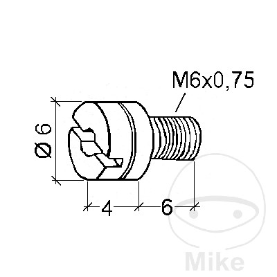 Levně Dell Orto hlavní tryska M6 100 Dellorto APRILIA AF1 50 FUTURA 90-92, AF1 50 PROJECT 108 88, AF1 50 89, AF1 125 FUTURA 90-91, AF1 125 SINTESI 88, AF1