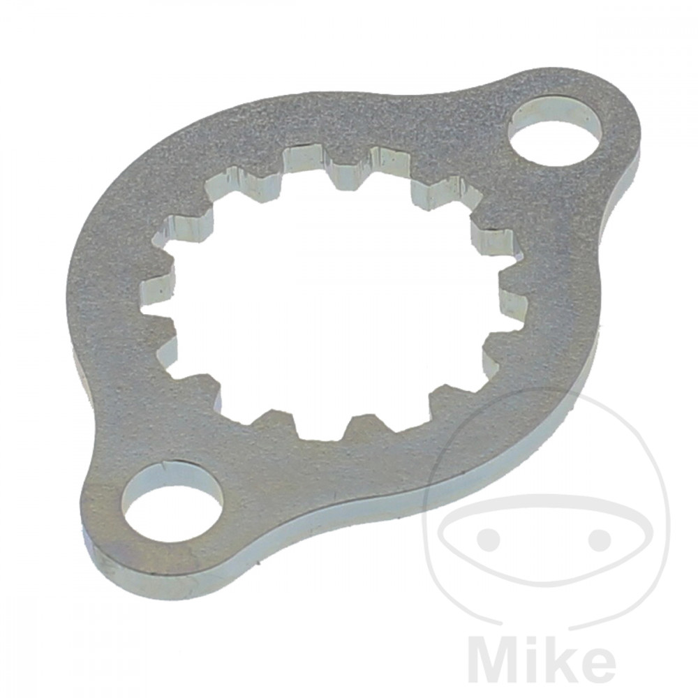 Levně JMP pojistný plech Přední ozubené kolečko HONDA FMX 650 05-07, FX 650 VIGOR 99-00, NT 400 BROS 88-90, NT 650 GT HAWK/BROS 88-90, NV 400 C STEED VLX