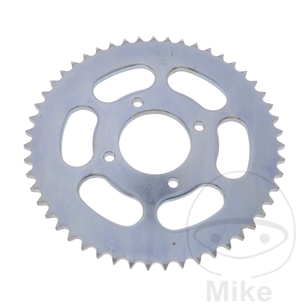 Esjot rozeta 51Z typ 428 černá Vnitřní průměr 058 rozteč děr 078 KEEWAY SPEED 125 06-12, MOTRON NOMAD 125 CBS 22-25