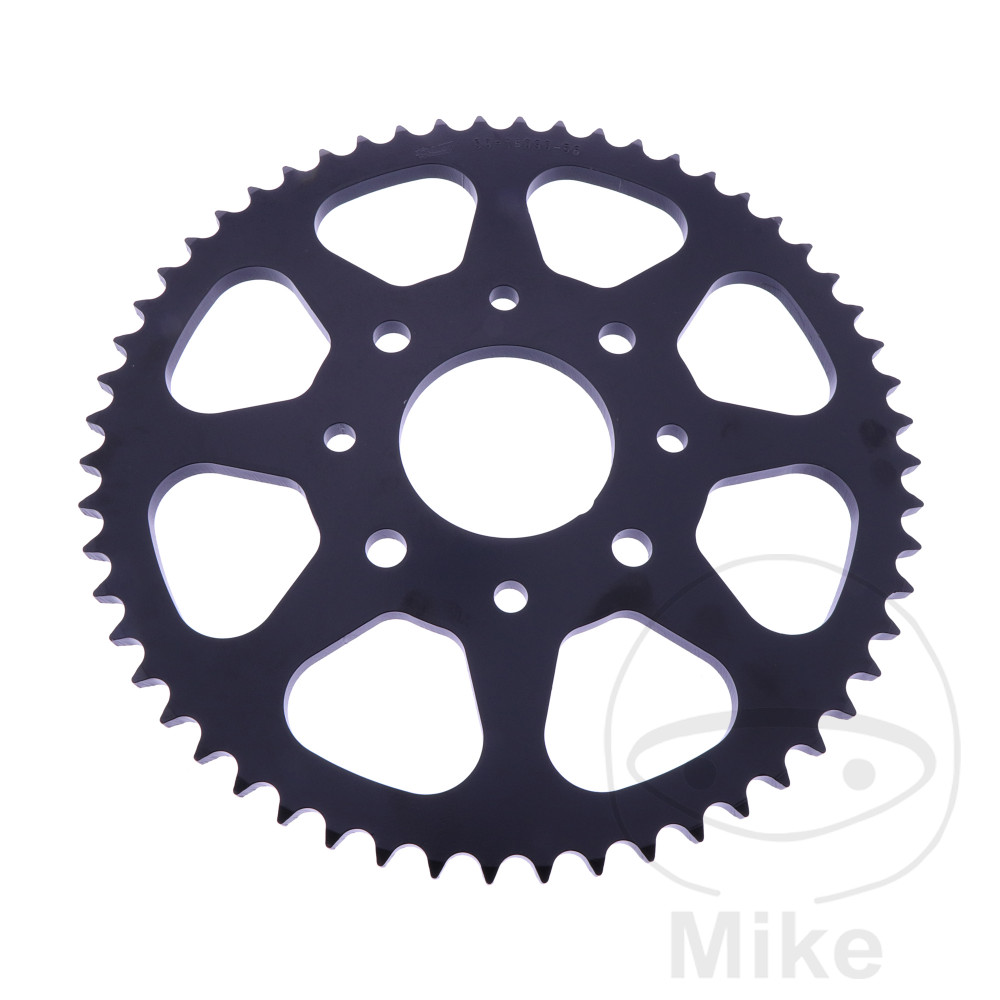 Esjot rozeta 56Z pro řetěz 428 černá vnitřní průměr 058 rozteč děr 090 MASH X-RIDE 125 IE  ABS 21-24, MOTORHISPANIA RYX 125  ABS 21-24, RYX 125 SM  ABS 21-24, ONLINE BESTIA 125 SM  ABS EURO4 20