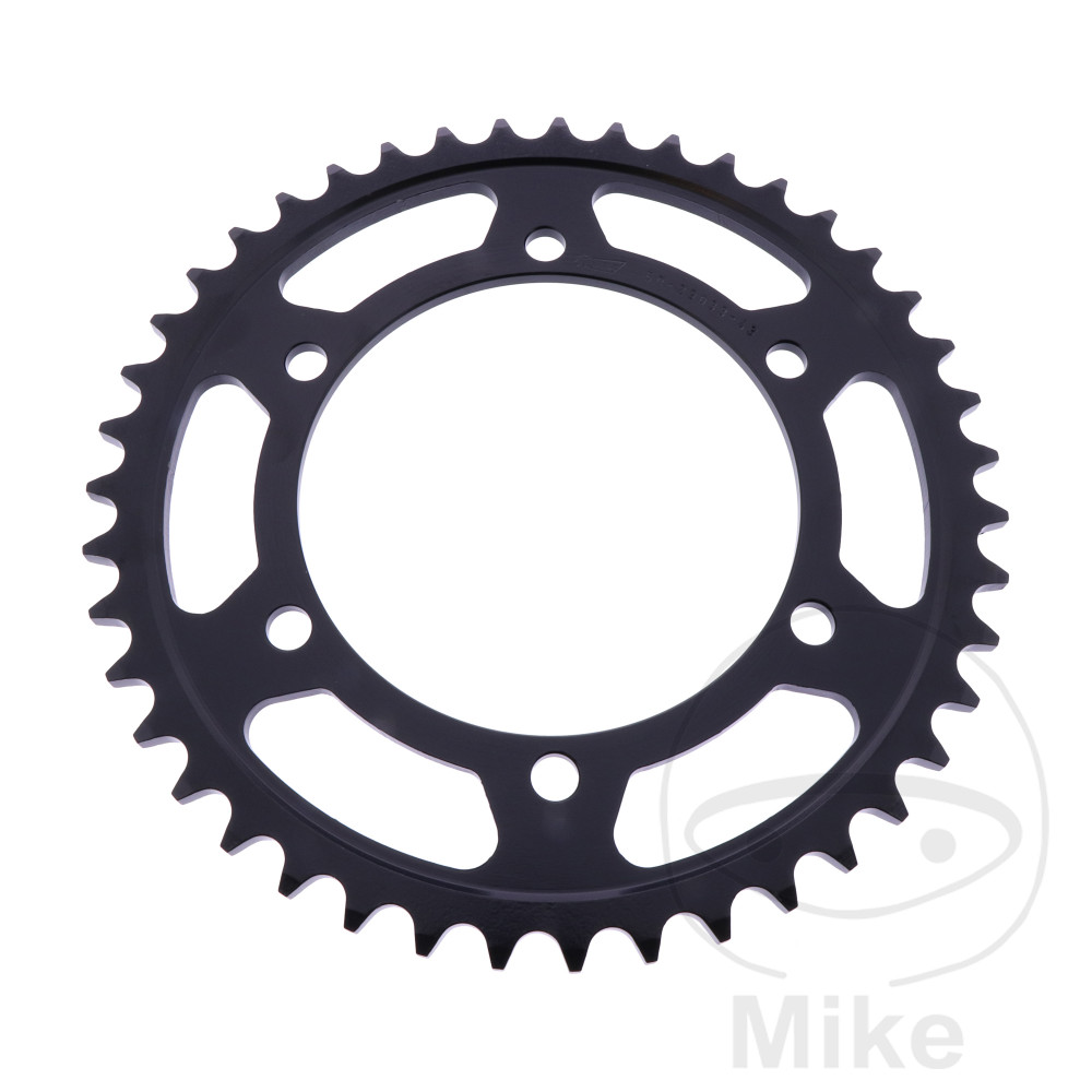 Esjot rozeta 43Z pro řetěz 525 vnitřní průměr 121 rozteč děr 140 CAGIVA RAPTOR 650 01-04, RAPTOR 650 IE 05-08, V-RAPTOR 650 01-05, MOTO MORINI 11 1/2 1200 14-17, MORINI 9 1/2 1200 07-11, MORINI CORSARO 1200 06-11, MORINI CORSARO 1200 ZZ  ABS 17-21...