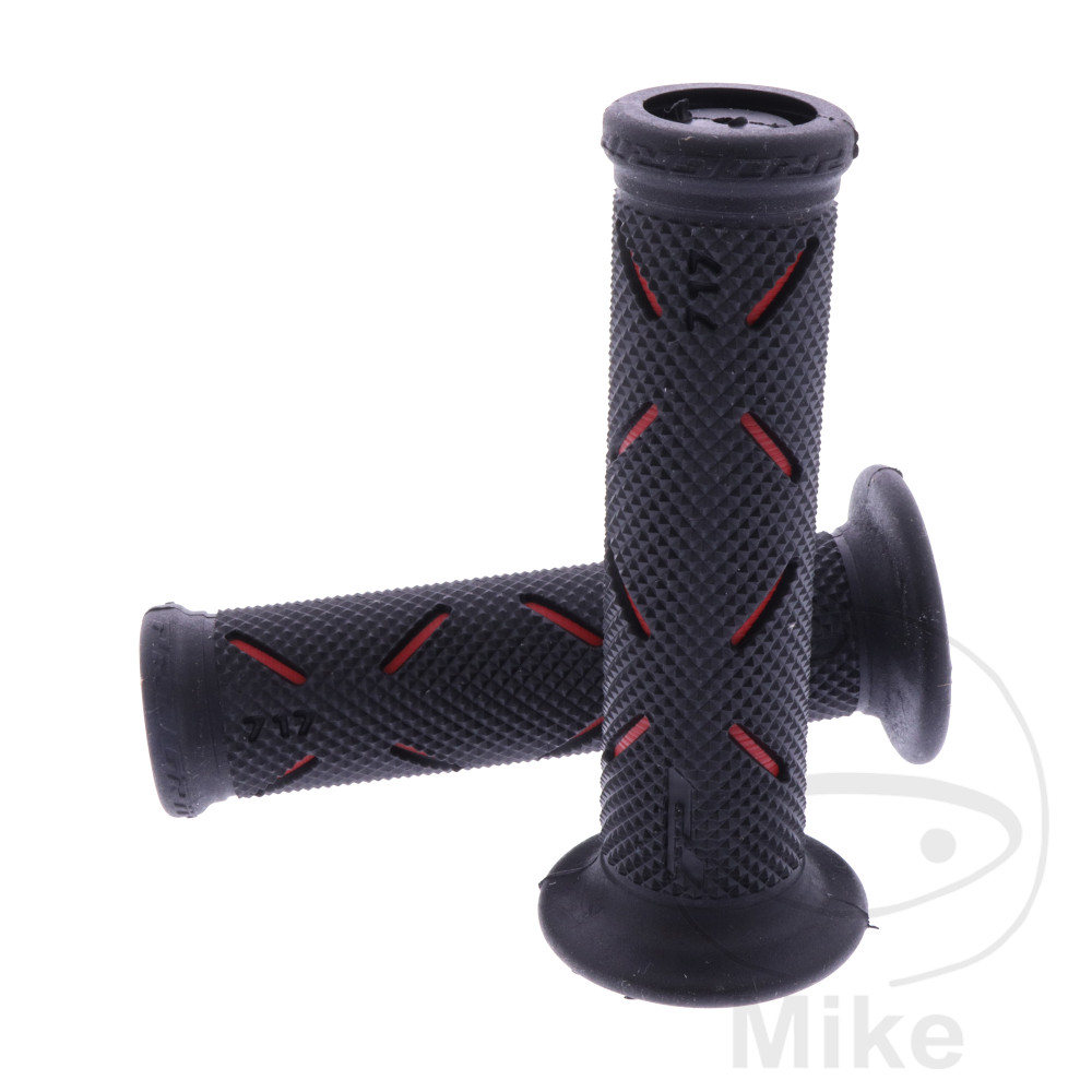 Levně ProGrip gumové rukojeti černé/červené tloušťka 22 mm. délka 122MM zavřené