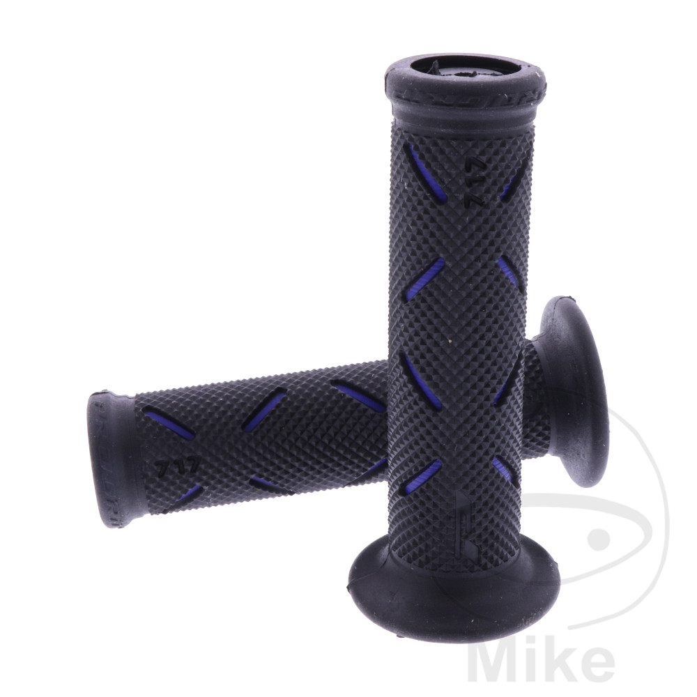 Levně ProGrip gumové rukojeti černé/modré tloušťka 22 mm. délka 122MM zavřené