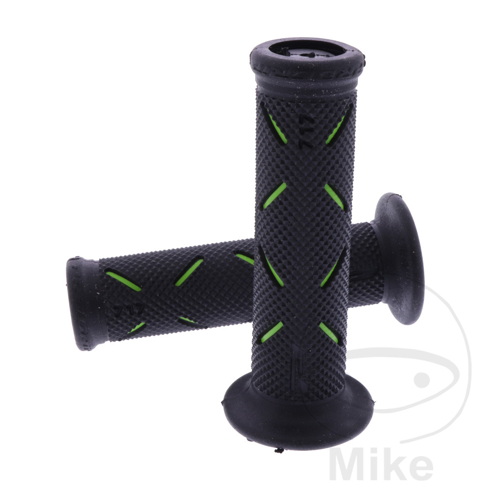 ProGrip gumové rukojeti černé/zelené tloušťka 22 mm. délka 122MM zavřené