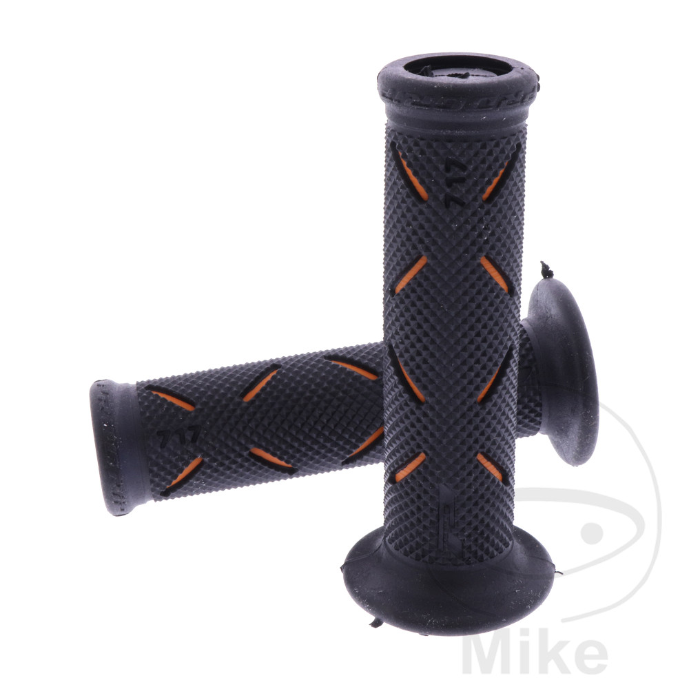 Levně ProGrip gumové rukojeti černé/oranžové tloušťka 22 mm. délka 122MM zavřené