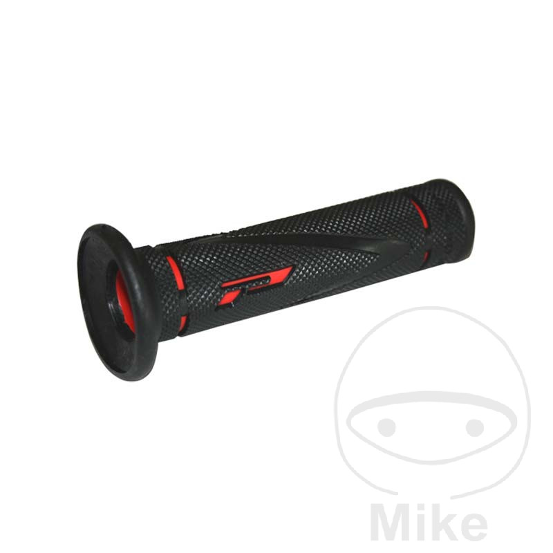 Levně ProGrip gumové rukojeti černé/červené tloušťka 22/25 mm. délka 122MM zavřené