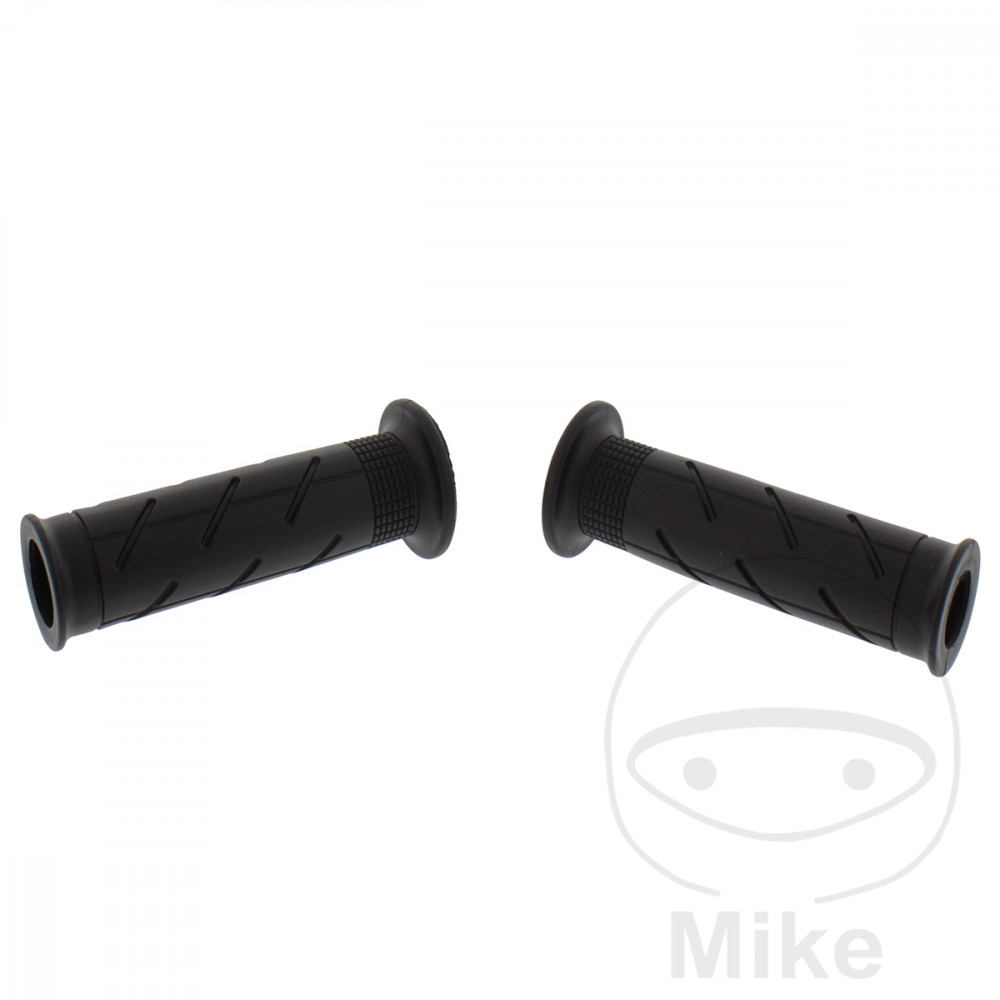 Domino gumové rukojeti černé Domino tloušťka 22 mm délka 121MM otevřené HONDA SH 300 A I ABS 07-13, SH 300 I 08-10