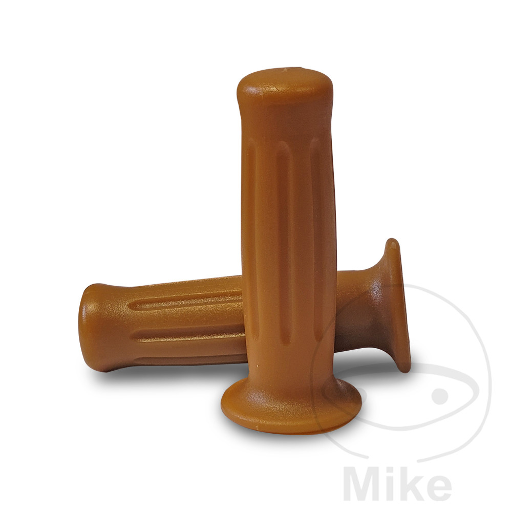 Domino gumové rukojeti oranžové RETRO Domino tloušťka 22 mm délka 120 mm zavřené