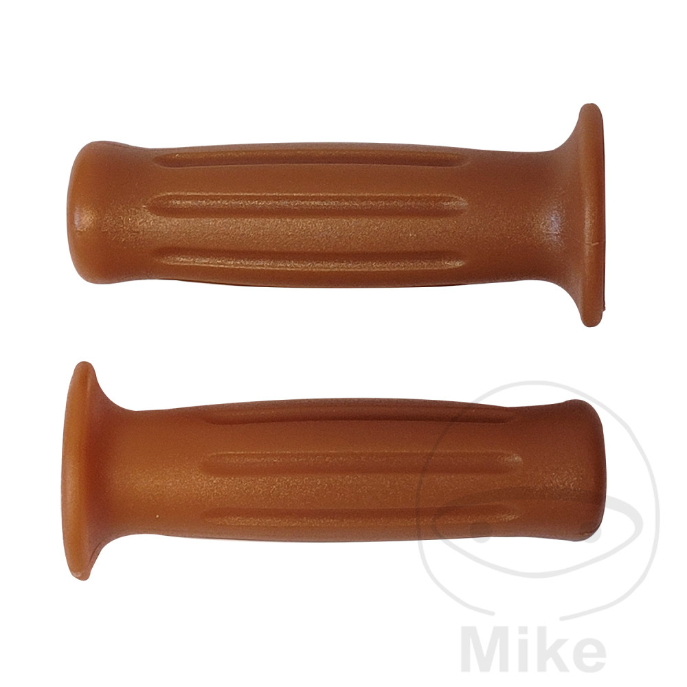 Levně Domino gumové rukojeti oranžové RETRO Domino tloušťka 22 mm délka 120 mm zavřené