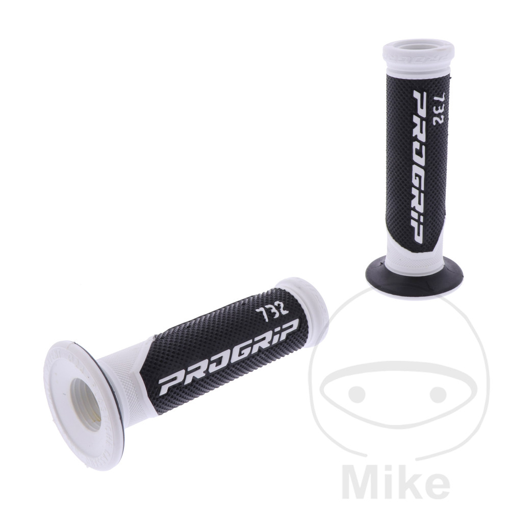 Levně ProGrip gumové rukojeti černé/bílé tloušťka 22/25 mm. délka 125 mm otevřené