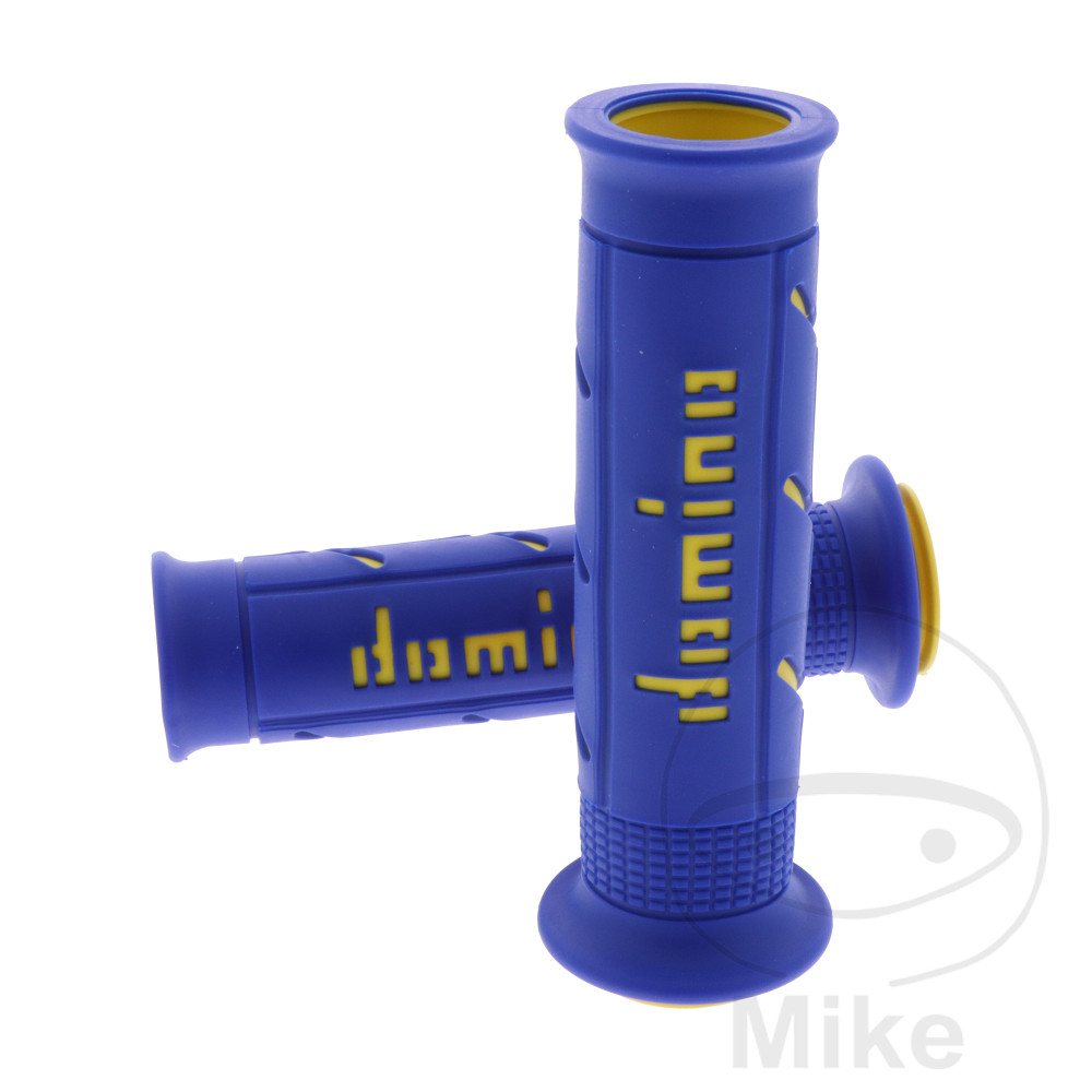 Domino rukojeť A250 modrá/žlutá DMN D.22/26MM otevřený