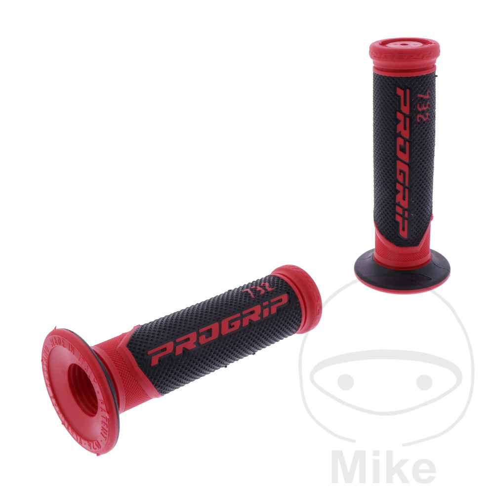 Levně ProGrip gumové rukojeti černé/červené tloušťka 22/25 mm. délka 125 mm zavřené