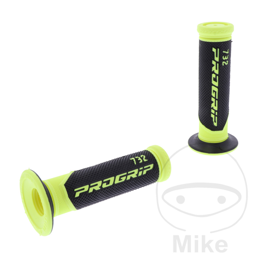 Levně ProGrip gumové rukojeti žluté/černé tloušťka 22/25 mm. délka 125 mm zavřené