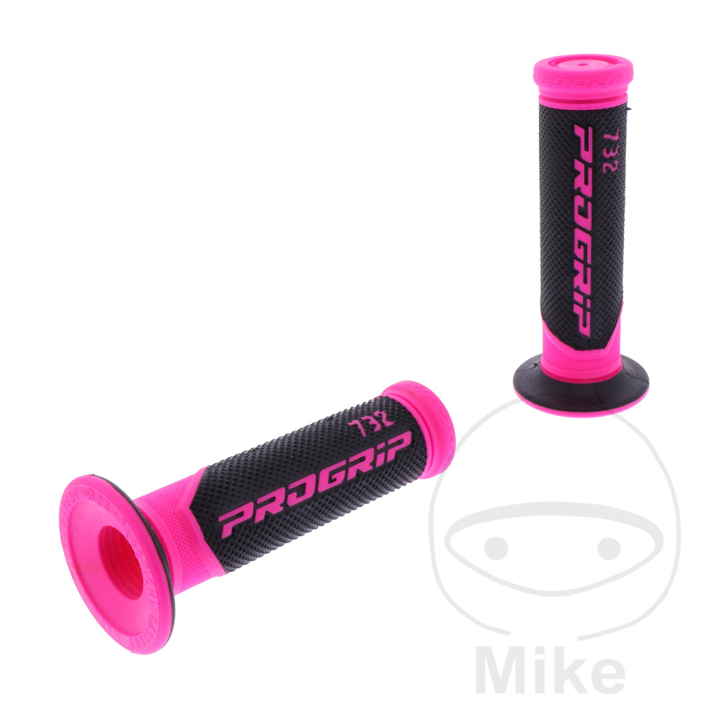 ProGrip gumové rukojeti černé/růžové tloušťka 22 mm. délka 125 mm zavřené