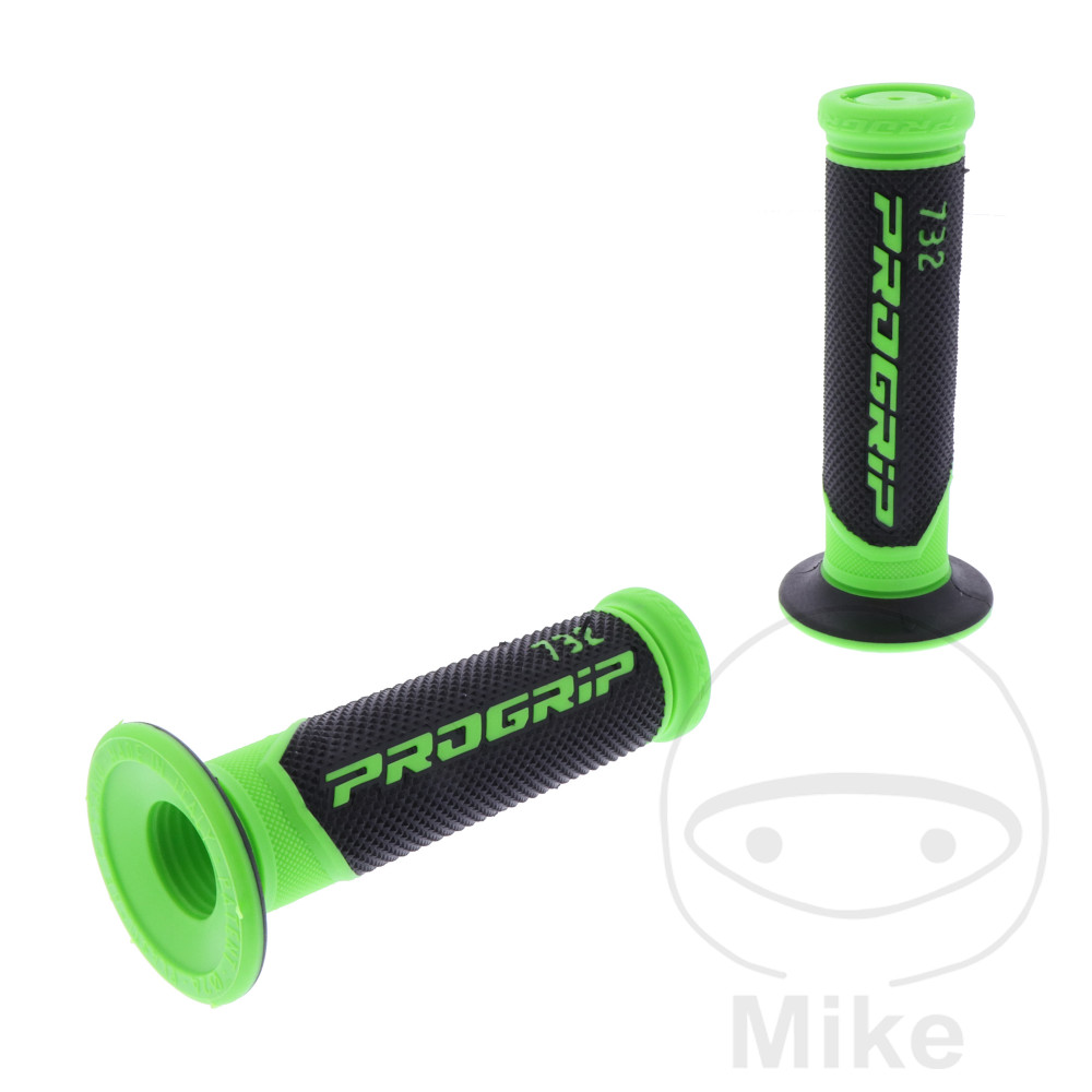 Levně ProGrip gumové rukojeti černé/zelené tloušťka 22/25 mm. délka 125 mm zavřené