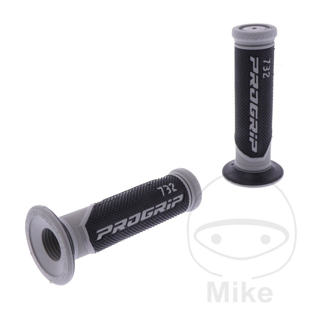 Levně ProGrip gumové rukojeti černé / šedé tloušťka 22/25 mm. délka 125 mm zavřené
