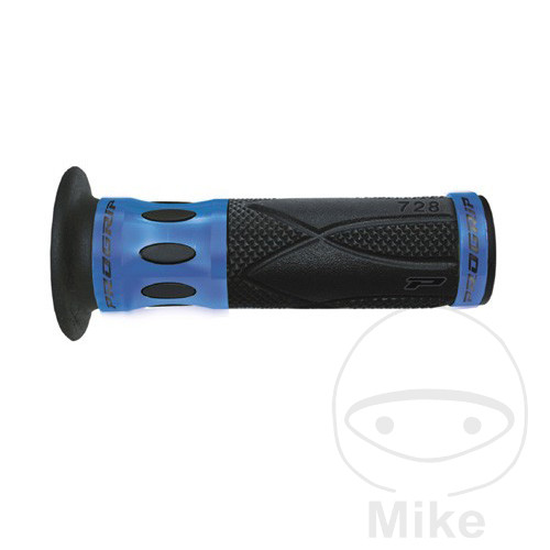 ProGrip gumové rukojeti černé/modré hliník tloušťka 22 mm. délka 122MM zavřené