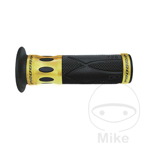 Levně ProGrip gumové rukojeti černé/zlatý hliník tloušťka 22 mm. délka 122MM zavřené