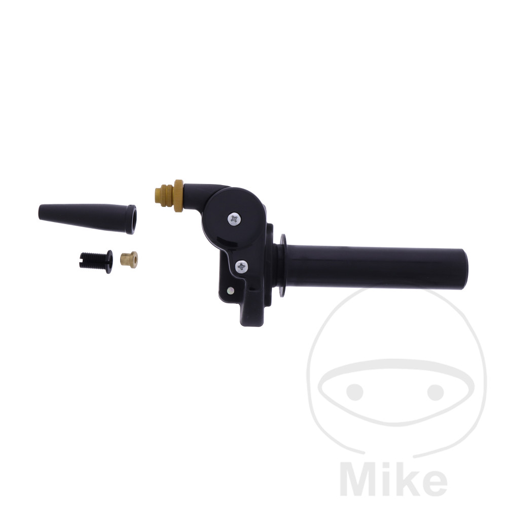 Levně Domino plynová rukojeť Domino HR Motokros HUB 50 mm DERBI SENDA 50 SM DRD PRO 07-16, SENDA 50 R DRD RACING 04-05, SENDA 50 SM DRD RACING 05-10,
