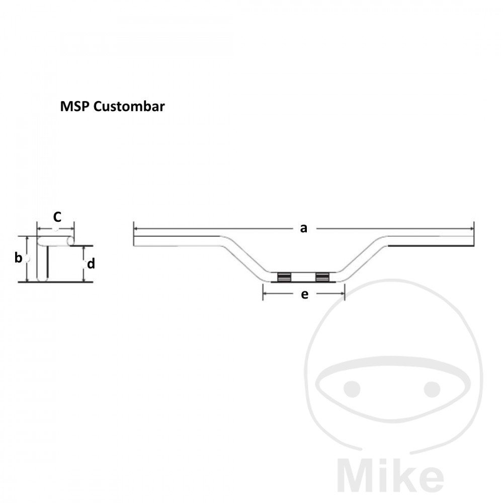 Fehling řidítka ocel chrom KK 1" Fehling MSP CUSTOM HARLEY DAVIDSON FLD 1690 DYNA SWITCHBACK ABS 12-14, DAVIDSON FLSTF 1584 SOFTAIL FAT BOY 09-10, DAVIDSON FLSTF 1584 SOFTAIL FAT BOY ABS 11, DAVIDSON FLSTF 1690 SOFTAIL FAT BOY ABS 12-14, DAVIDSON FLSTFB 1