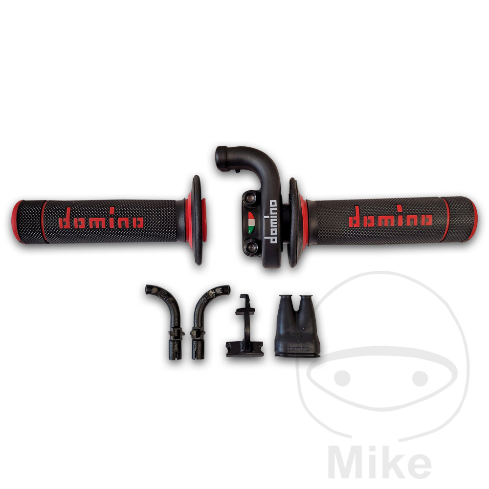 Levně Domino plynová rukojeť Domino KRE03 černá HONDA CRF 250 R 09-14, CRF 250 M 14, CRF 450 R 04-14, KAWASAKI KX 250 F 4T 09-14, KX 450 F 09-14, KTM