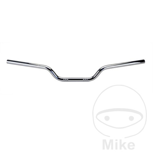 Domino řidítka ocel chrom 22 mm Domino Touring HONDA CB 500 T TWIN 74-76, CB 500 K FOUR 71-77, CB 500 94-99, CB 500 S SPORT 98-99, CX 500 77-83