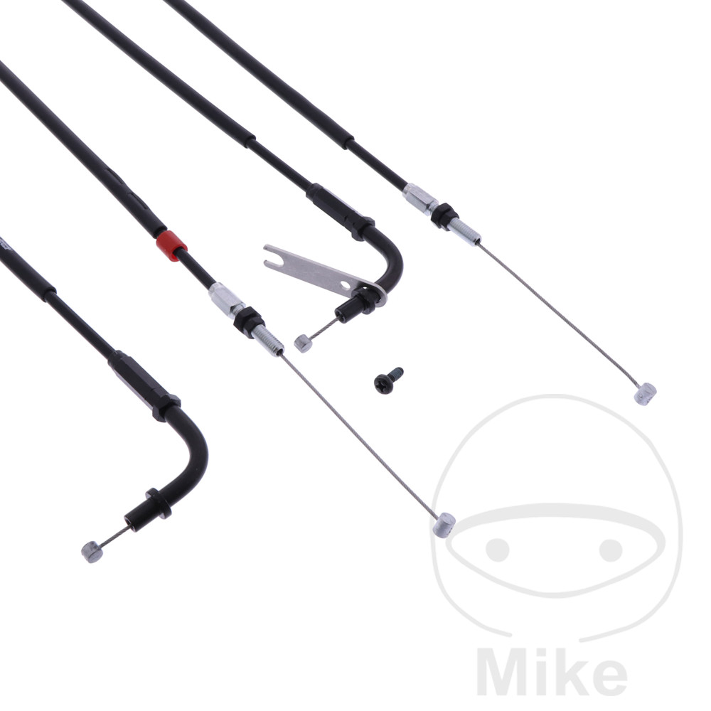 Domino plynové lanko sada DMN XM2 KAWASAKI NINJA 400  ABS 18-24, NINJA 400 KRT EDITION ABS 18-24
