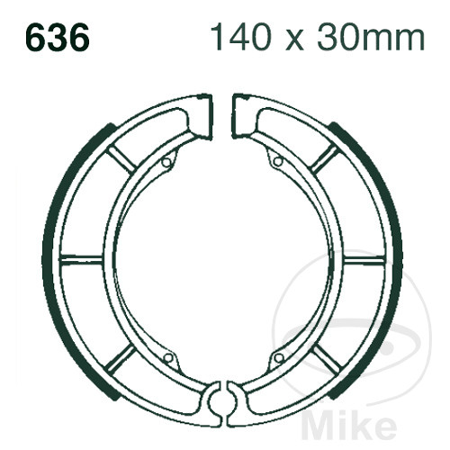 Levně EBC brzdové BACK s Pružina EBC SUZUKI LT-F 250 OZARK 14-15, LT-Z 250 QUADSPORT 04-12