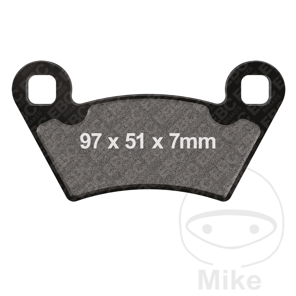 EBC brzdové destičky Sinter R EBC POLARIS ACE 325 4WD 14-15, ACE 570 SP EPS 15, ACE 570 EU 17, ACE 570 EU 4WD 15-16, RANGER EV 4WD 10-12, RANGER