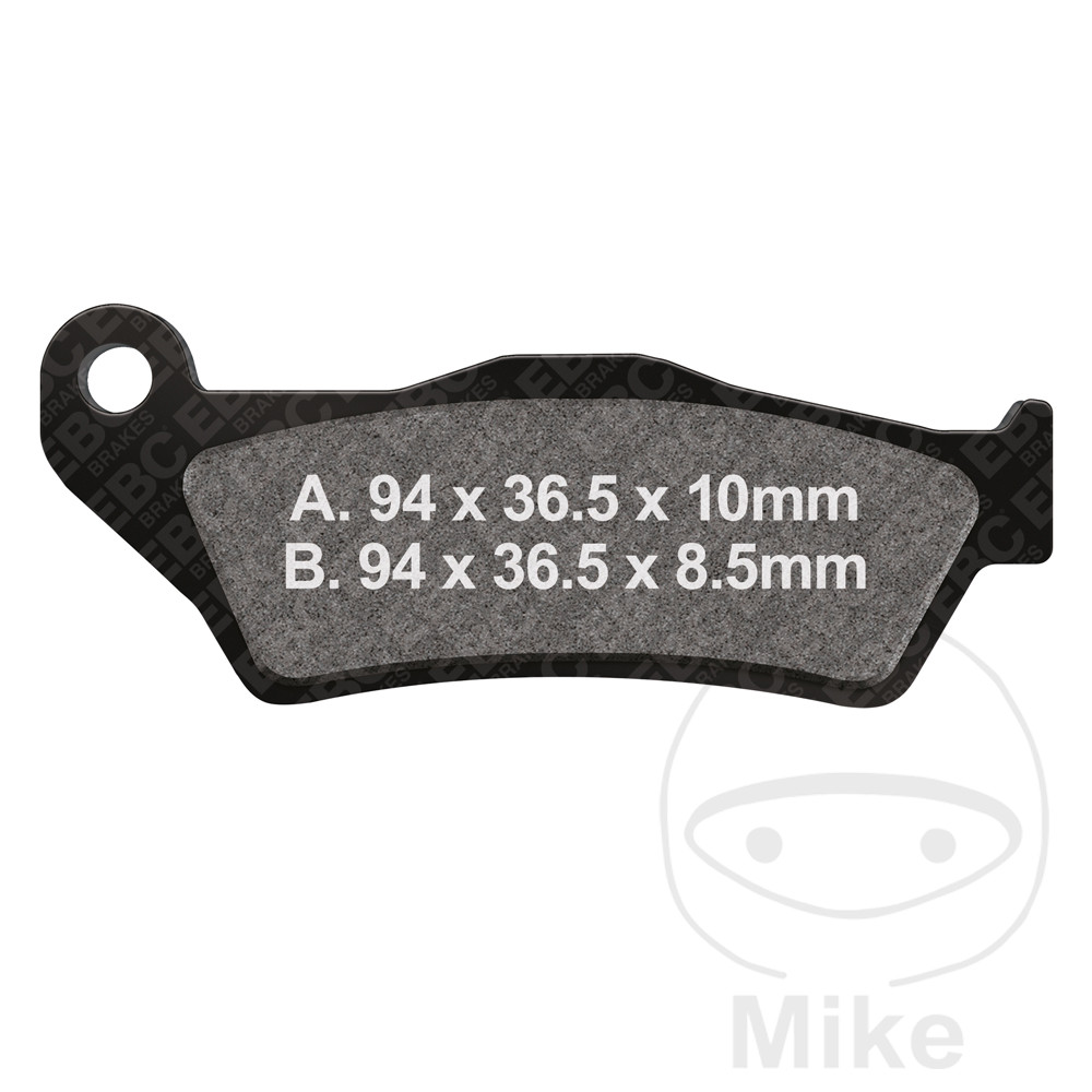 Levně EBC brzdové destičky Standard EBC BMW K 1200 S ABS 05-08, K 1200 R 5,5 PALCŮ RÁFEK 05-08, K 1200 R 5,5 PALCŮ RÁFEK ABS 05-08, K 1200 R 6,0 PALCŮ