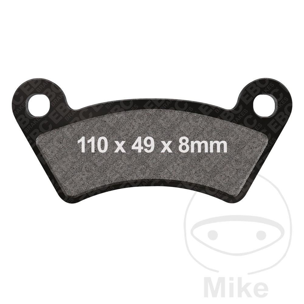 Levně EBC brzdové destičky Sinter R EBC LINHAI CUV 400 4X4 JOBBER 11-15