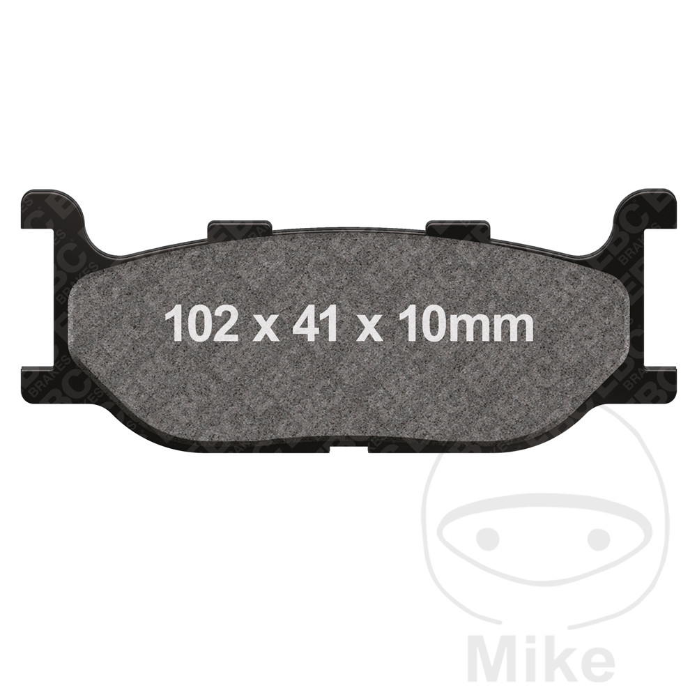 EBC brzdové destičky Standard Scooter EBC CFMOTO SR 300 ABS 21, YAMAHA XP 500 TMAX 01-03, XV 1600 A WILD STAR 99-04, XVS 650 AH DRAG STAR CLASSIC