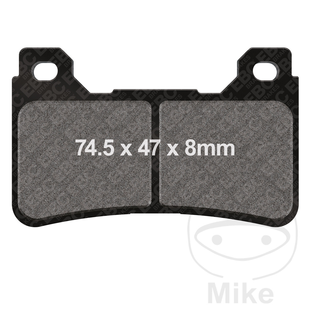 Levně EBC brzdové destičky Sinter HH EBC HONDA CB 1000 R 08-16, CBR 600 RR 05-16, CBR 600 RRA ABS 09-16, CBR 1000 RR FIREBLADE 04-16, CBR 1000 RRS
