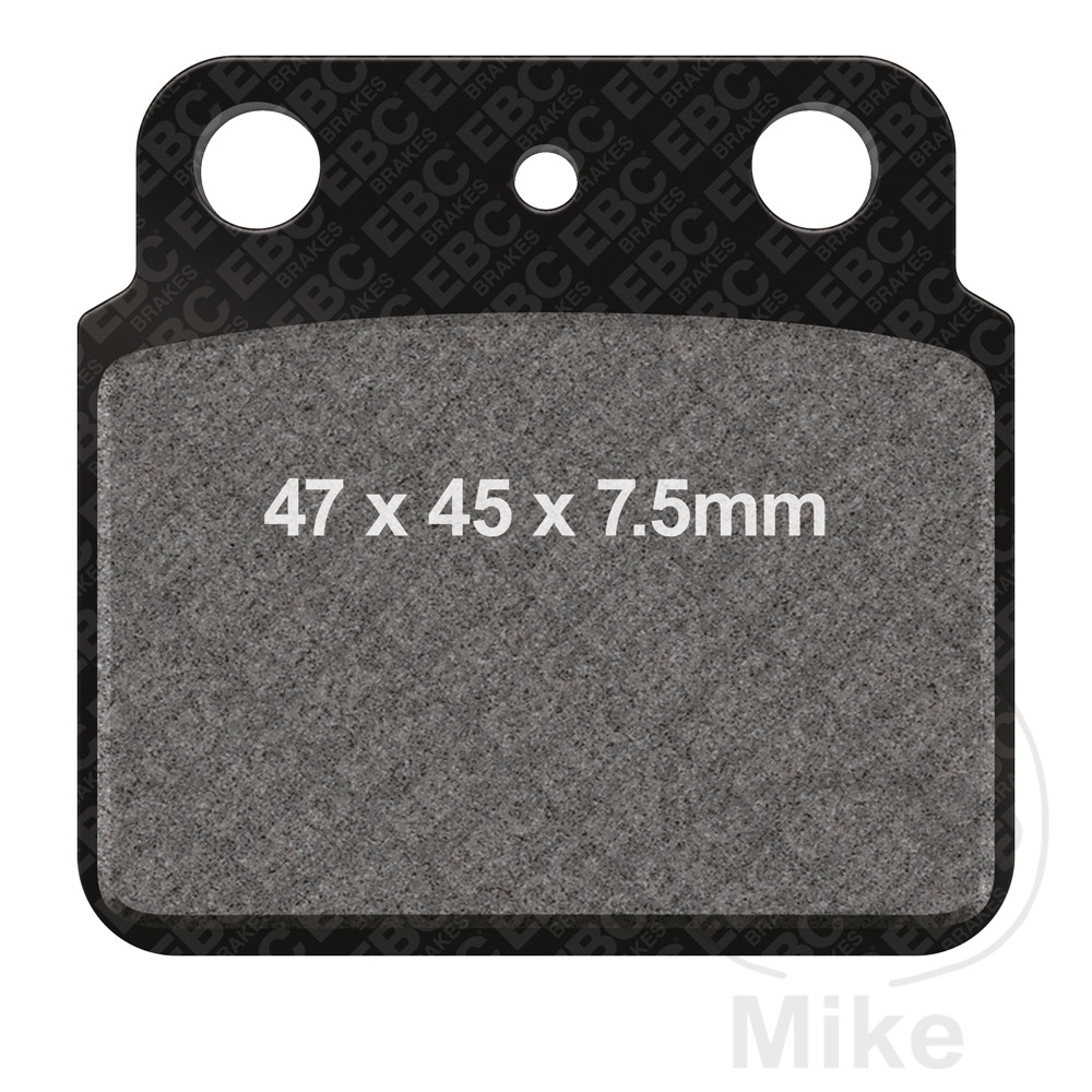 Levně EBC brzdové destičky Sinter R EBC MX ARCTIC CAT/TEXTRON DVX 400 2WD 04-08, KAWASAKI KFX 400 KSF 03-06, SUZUKI LT 500 R QUADRACER 87-90, LT-R 450