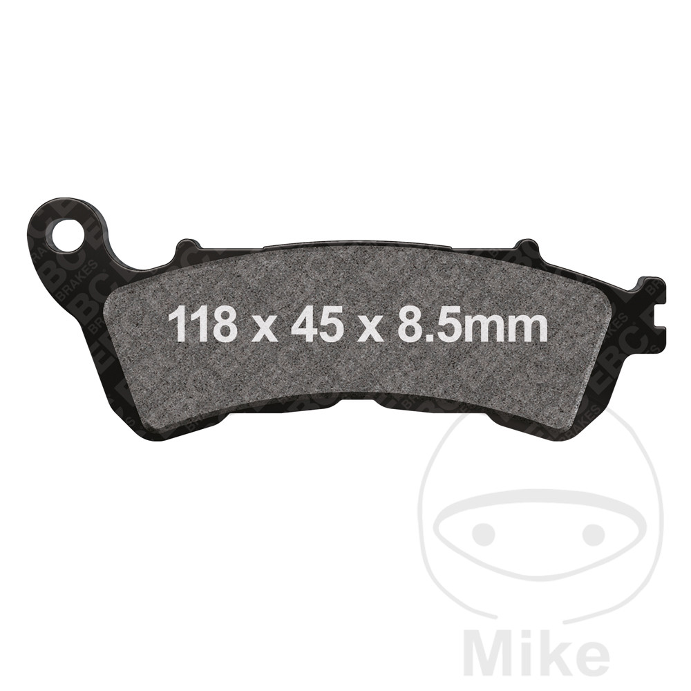 Levně EBC brzdové destičky Sinter HH EBC HONDA CB 600 FA HORNET ABS 07-15, CB 1000 RA ABS 08-16, CB 1100 A ABS LITÁ KOLA 13, CB 1300 SA SUPER BOL`DOR ABS