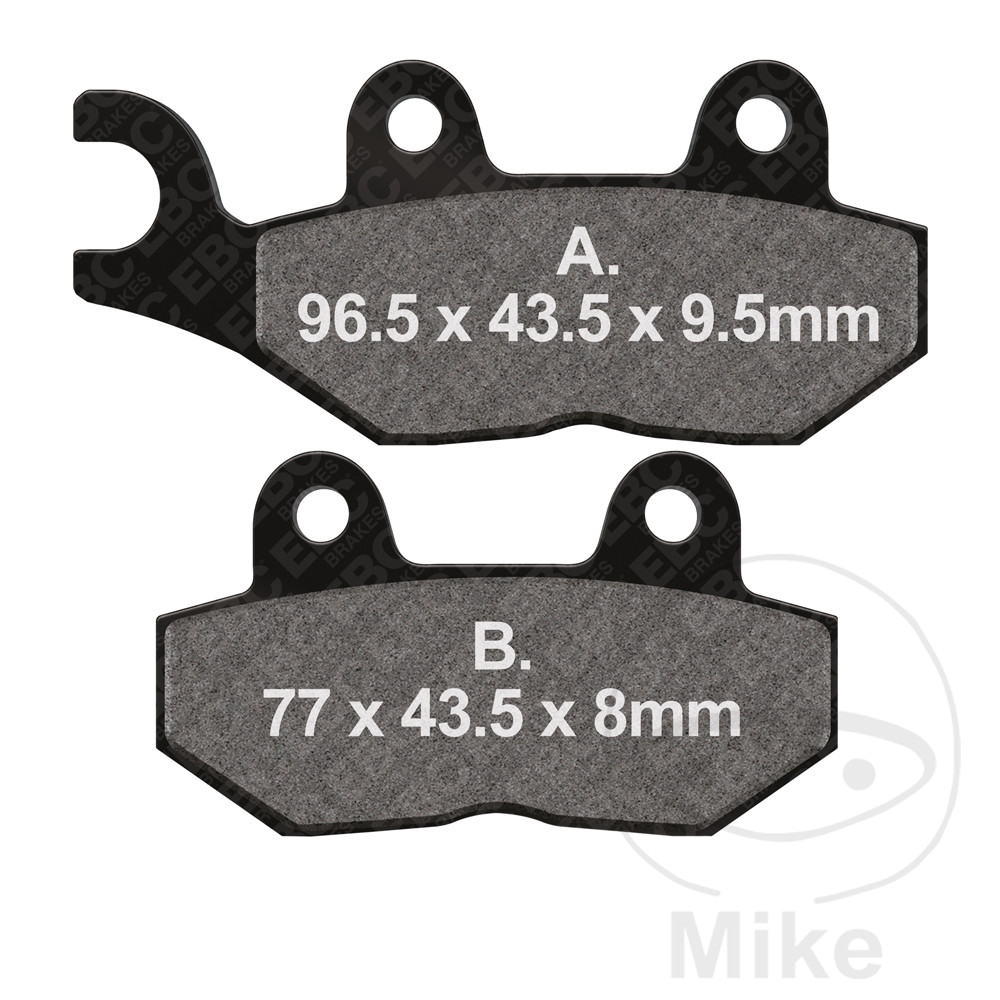 Levně EBC brzdové destičky Sinter HH EBC TRIUMPH BONNEVILLE 800 01-06, BONNEVILLE 800 BLACK 06, BONNEVILLE 800 T100 03-04, BONNEVILLE 800 T100 CENTENNIAL