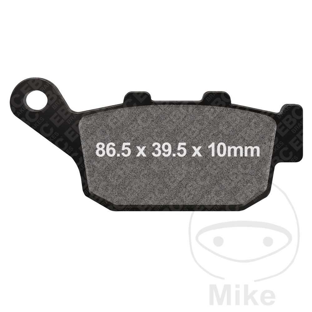 Levně EBC brzdové destičky Carbon SCO EBC HONDA FES 125 PANTHEON CBS 03-07, FES 150 PANTHEON 03-05, FES 250 FORESIGHT 00-05