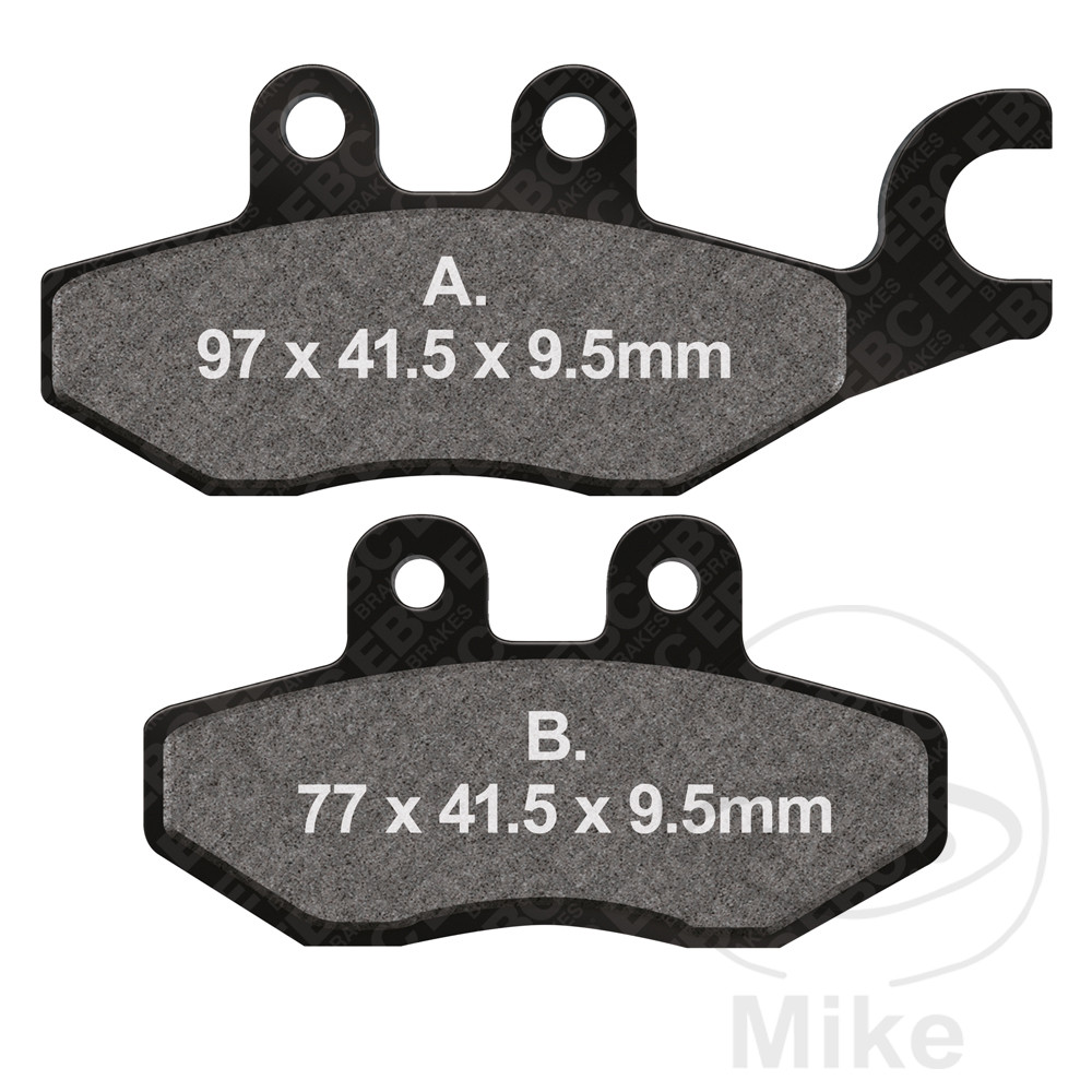 Levně EBC brzdové destičky Carbon SCO EBC APRILIA SR 125 GT CBS I-GET 22-24, SR 125 GT SPORT CBS I-GET 22-24, SR 200 GT ABS I-GET EURO5 22-24, SR 200 GT