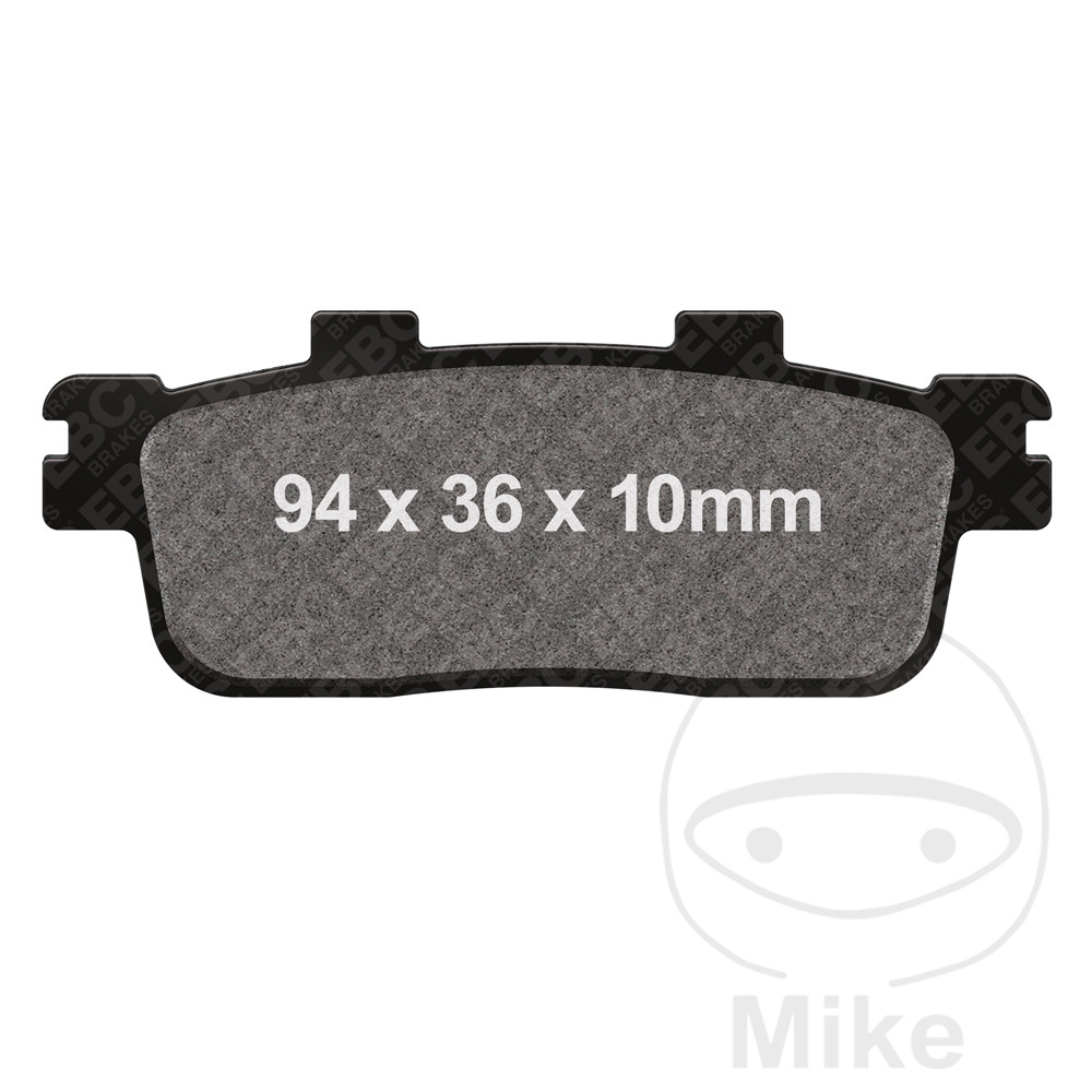 Levně EBC brzdové destičky Carbon SCO EBC DAELIM S3 125 FI 11-16, S3 125 FI ABS 17-20, S3 125 FI ABS EURO4 21, S3 125 FI CBS 17-20, S3 125 FI CBS EURO4