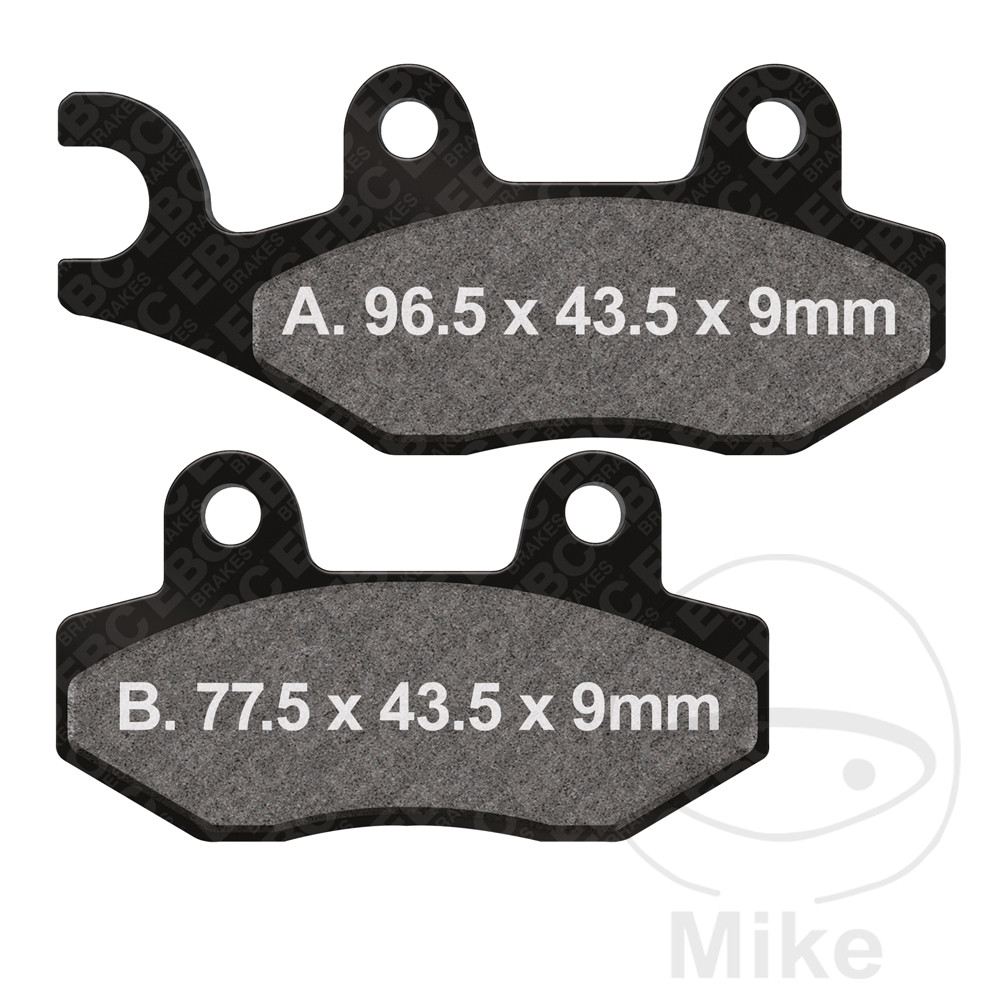 Levně EBC brzdové destičky Sinter HH EBC APRILIA RX 125 4T ABS 18-20, RX 125 4T ABS EURO5 21-24, RX 125 4T ABS EURO5+ 25, SX 125 4T ABS 18-20, SX 125 4T