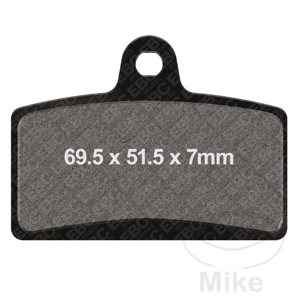 Levně EBC brzdové destičky Standard EBC APRILIA RS 125 4T ABS 17-20, RS 125 4T ABS EURO4 21, RS 125 4T ABS EURO5 21-24, RS 125 4T ABS EURO5+ 25, RS 125